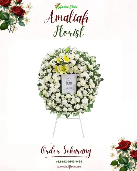 Krans Bunga Duka Maricaya Selatan